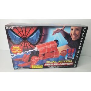Toy Biz Spider-Man Dual Action Web Blaster Kids Marvel Superhero 43735 NEW